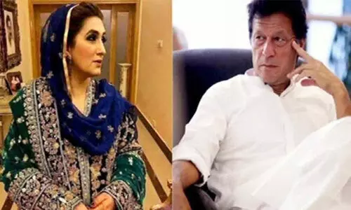Imran Khan and Bushra Bibi