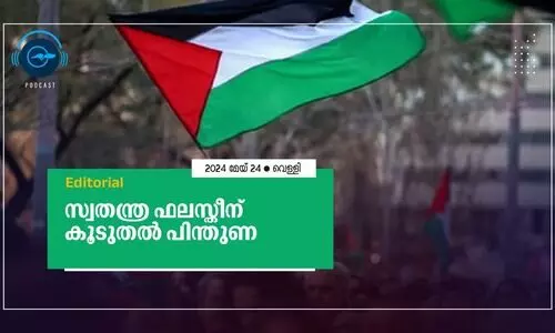 സ്വതന്ത്ര ഫലസ്തീന്​  കൂടുതൽ പിന്തുണ