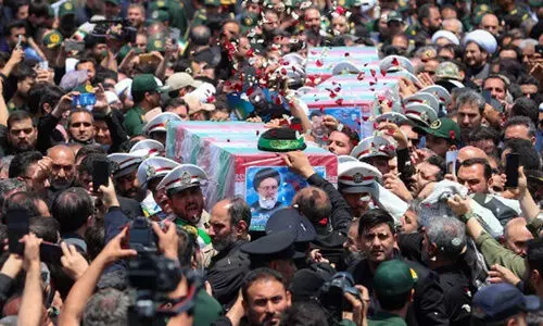 Ebrahim Raisi funeral