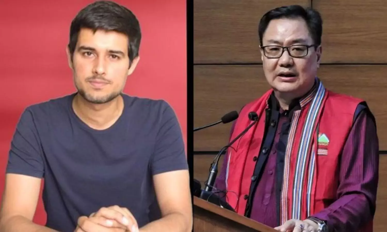 Dhruv Rathee Vs Kiran Rijiju