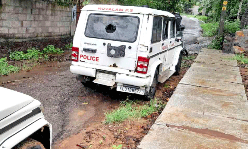 The gangster escaped