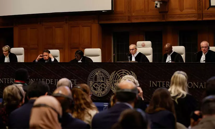 റഫയിലെ ആക്രമണം ഉടൻ നിർത്തണം -ഇസ്രായേലിനോട് അന്താരാഷ്ട്ര നീതിന്യായ കോടതി റഫയിലെ ആക്രമണം ഉടൻ നിർത്തണം -ഇസ്രായേലിനോട് അന്താരാഷ്ട്ര നീതിന്യായ കോടതി