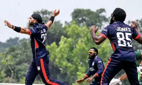 വീണ്ടും അട്ടിമറി; ബംഗ്ലാദേശിനെതിരെ രണ്ടാം ട്വന്റി 20യിലും യു.എസിന് ജയം, പരമ്പര