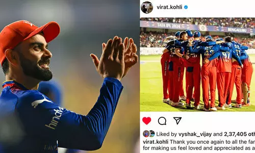 ‘നിങ്ങൾ തന്ന സ്നേഹത്തിനും അഭിനന്ദനത്തിനും നന്ദി’; ആർ.സി.ബി ആരാധകരെ ചേർത്തുപിടിച്ച് കോഹ്ലി