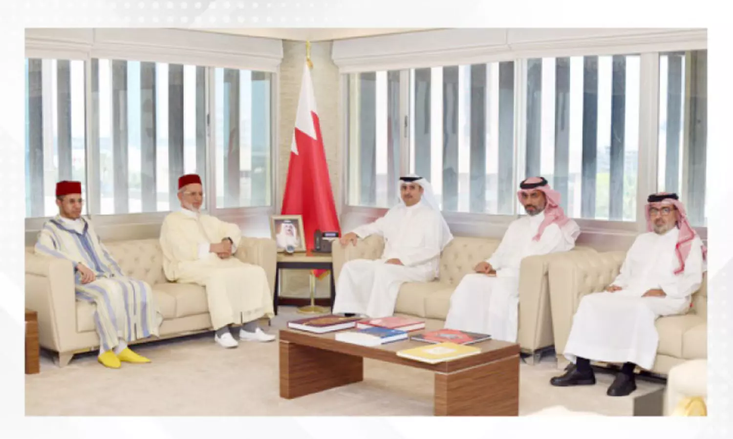 മൊ​റോ​ക്ക​ൻ സം​ഘ​ത്തെ ഔ​ഖാ​ഫ്​ മ​ന്ത്രി​ സ്വീ​ക​രി​ച്ചു