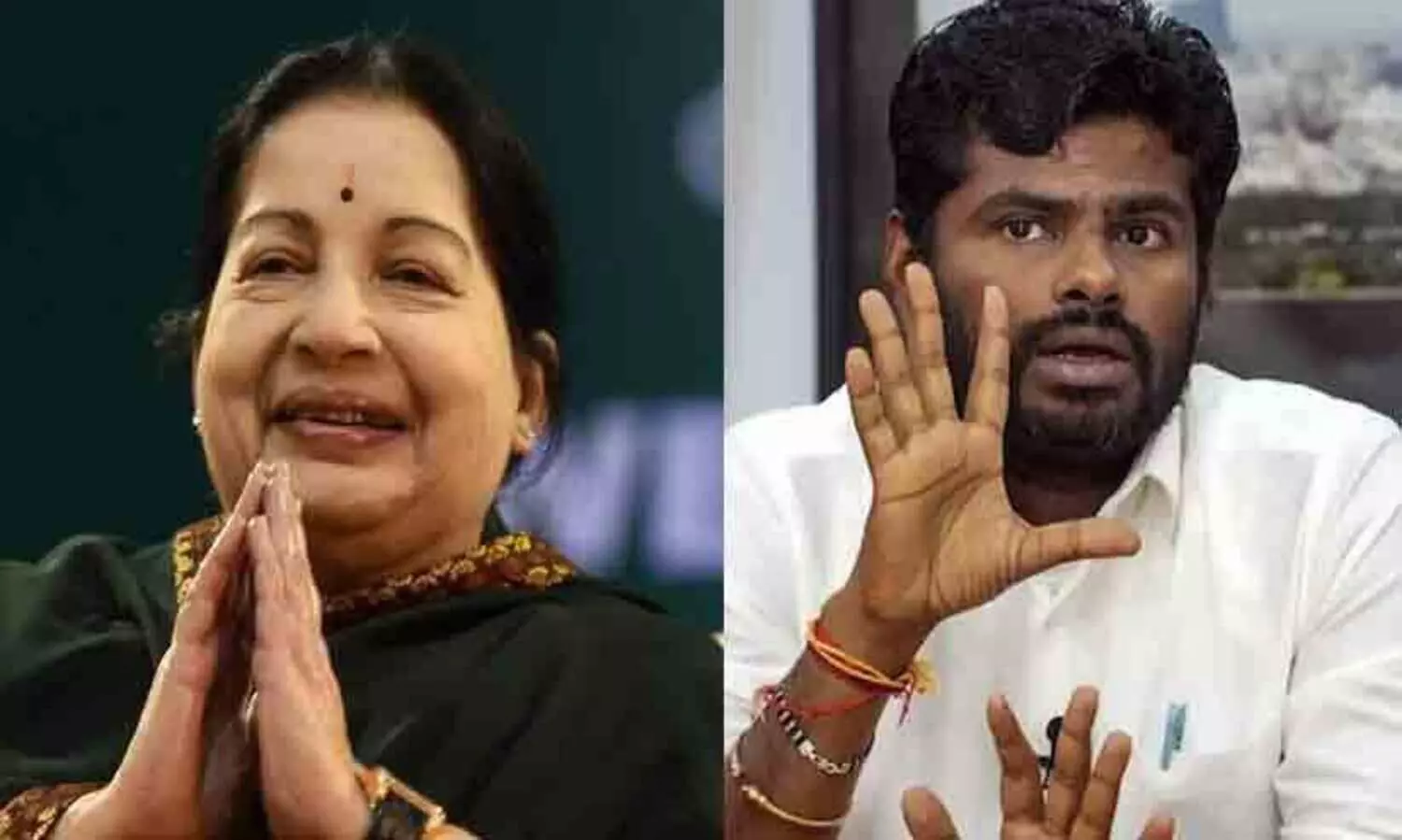 Annamalai calls Jayalalithaa Hindutva leader, VK Sasikala hits back