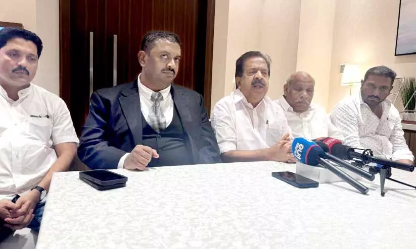 Ramesh Chennithala meets media