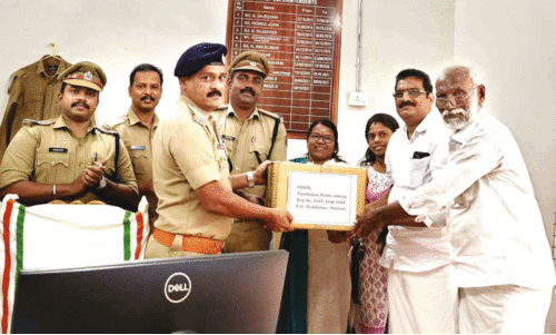 Books gifted to Viyyur Jail