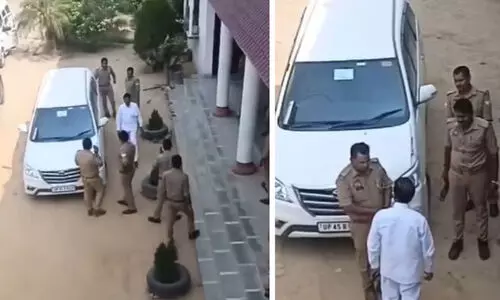 എസ്.പി സ്ഥാനാർഥി​യെ പൊലീസ് വീട്ടുതടങ്കലിലാക്കിയെന്ന് അഖിലേഷ് യാദവ്