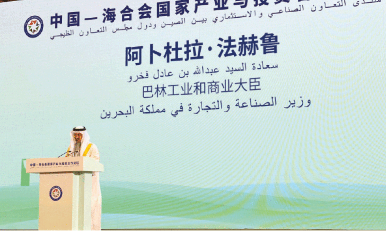 China-Bahrain industrial cooperation,