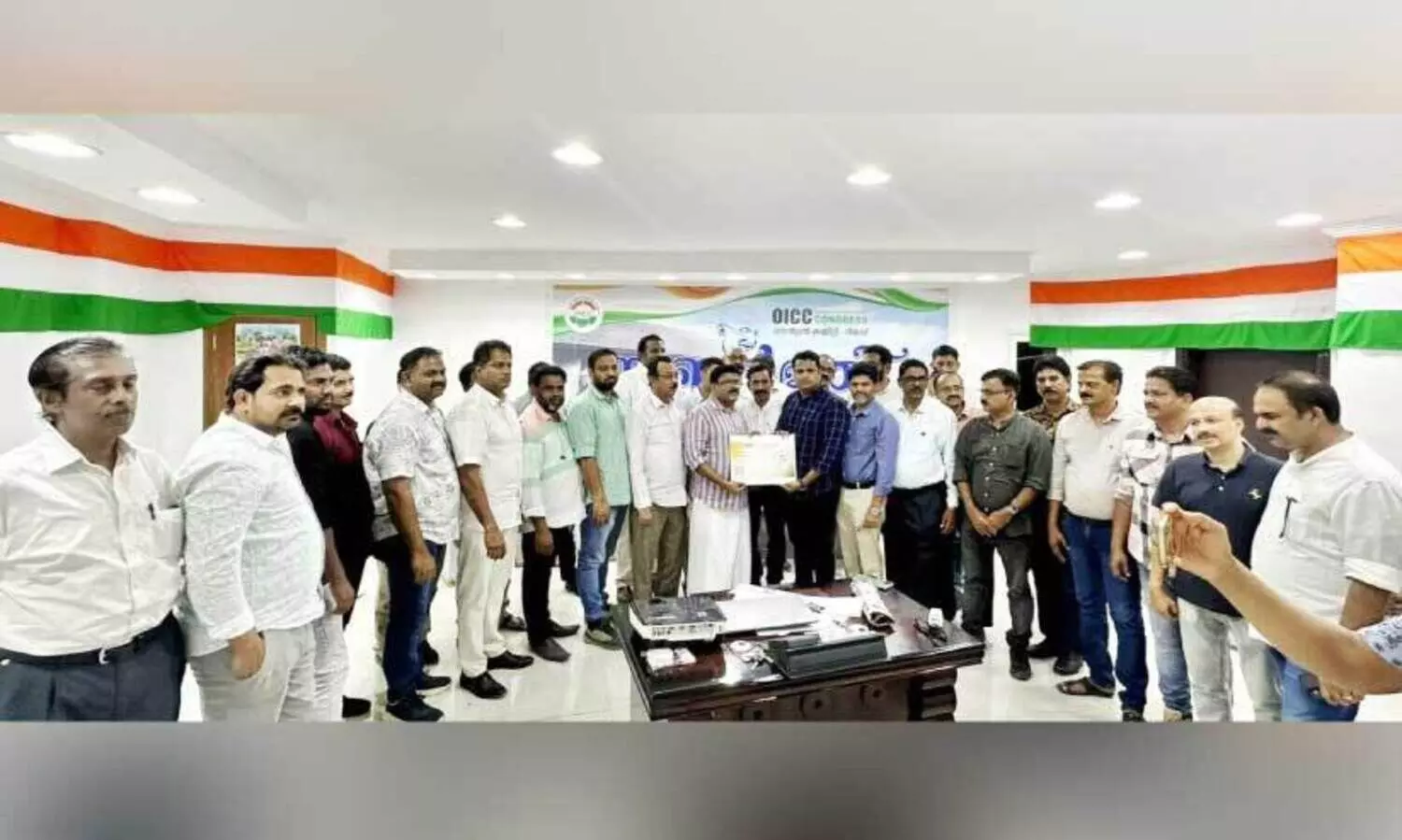 OICC security digital card distribution inauguration