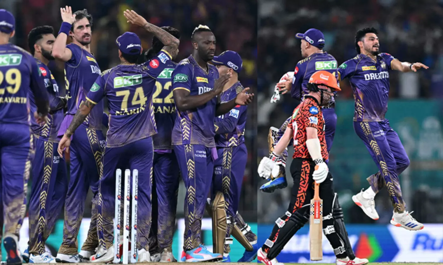 ഹൈദരാബാദിനെ എറിഞ്ഞിട്ട് കൊൽക്കത്ത; 114 റൺസ് വിജയലക്ഷ്യം