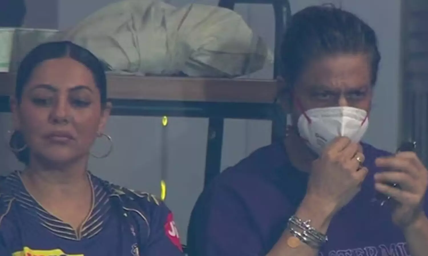 ആശുപത്രി വിട്ട ഷാറൂഖ് ഖാൻ ഫൈനൽ കാണാൻ ഗാലറിയിൽ