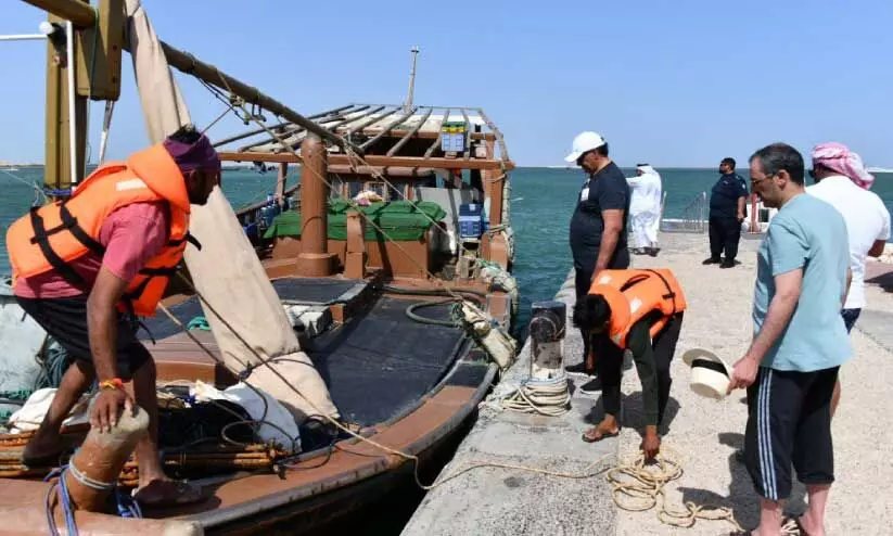 Inspection on boats Inspection on boats