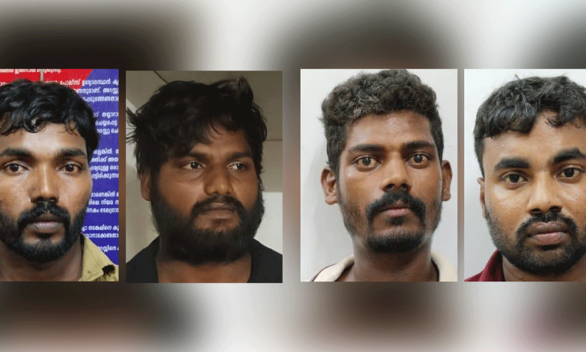 മ​ണി, സ​തീ​ഷ് കു​മാ​ർ,  വി​ജ​യ​ൻ,  മു​ത്തു