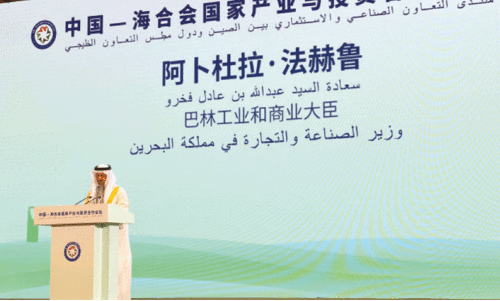 China-Bahrain industrial cooperation,
