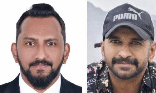 Two Malayalis as professional volley players