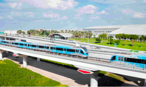 All Dubai Metro Stations in pristine condition