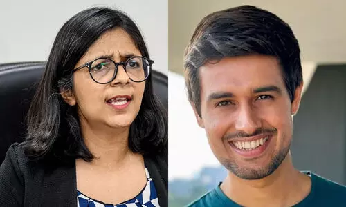 ‘ധ്രുവ് റാഠി എ.എ.പി വക്താവിനെ പോലെ പ്രവർത്തിക്കുന്നു; വിഡിയോ വന്നതോടെ ഭീഷണികൾ വർധിച്ചു’; ആരോപണവുമായി സ്വാതി മലിവാൾ