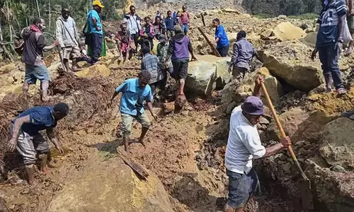 പാപ്വന്യൂഗിനി മണ്ണിടിച്ചിൽ: മരണം 670 കടന്നതായി യു.എൻ