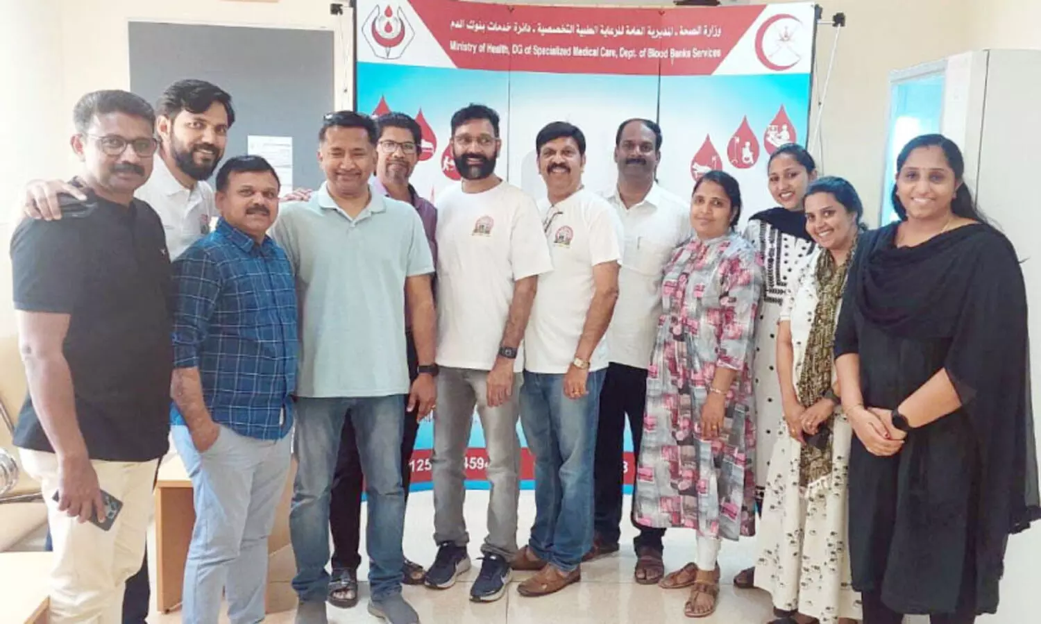 ഡ​ബ്ല്യു.​എം.​എ​ഫ്​ ഒ​മാ​ൻ നാ​ഷ​ന​ൽ കൗ​ൺ​സി​ൽ ര​ക്ത​ദാ​ന ക്യാ​മ്പ്