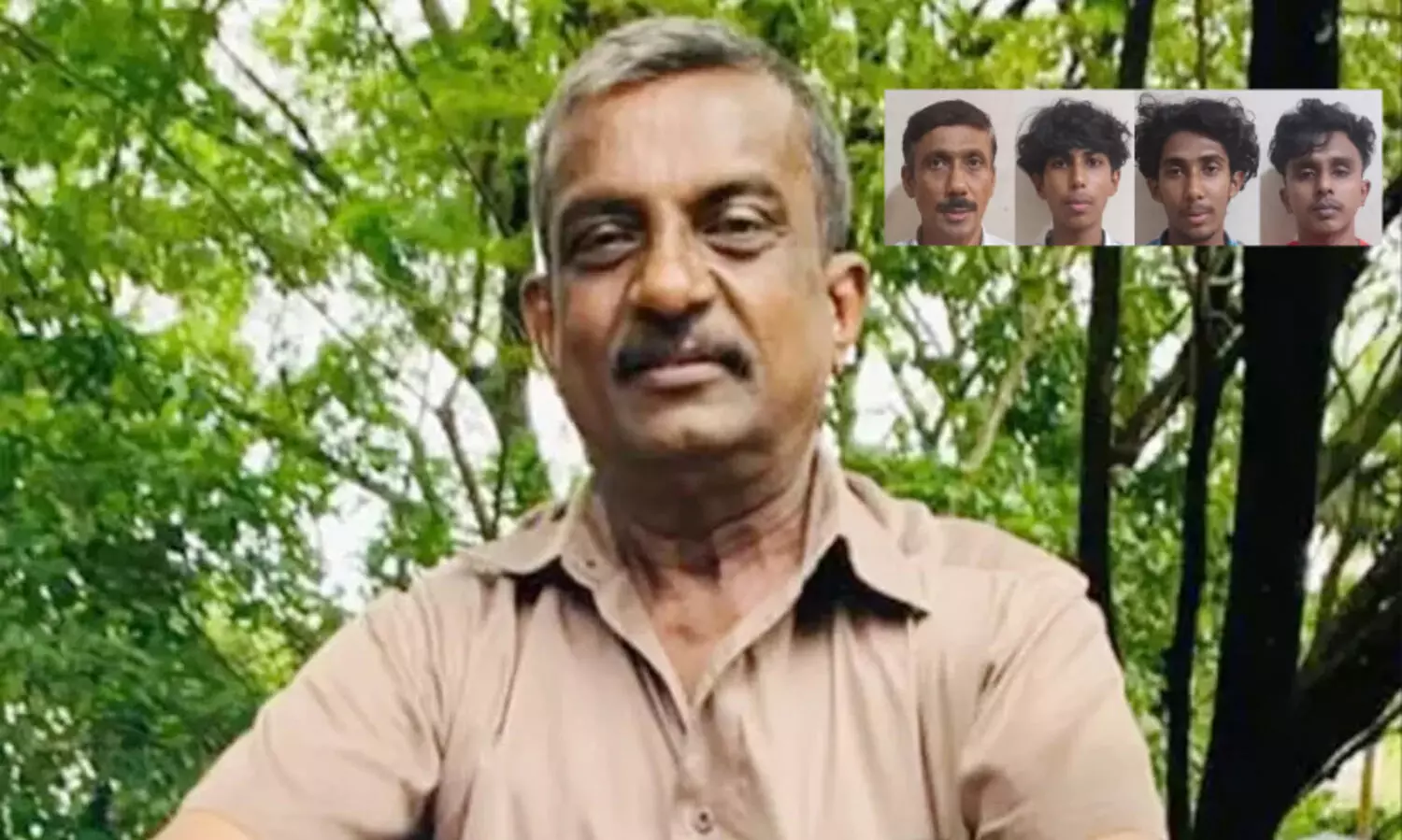 beaten to death case Neighbor and son arrested