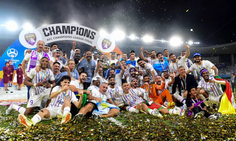 ഏഷ്യൻ ചാമ്പ്യൻസ് ലീഗ് കിരീടം അൽ ഐൻ എഫ്.സിക്ക് ഏഷ്യൻ ചാമ്പ്യൻസ് ലീഗ് കിരീടം അൽ ഐൻ എഫ്.സിക്ക്