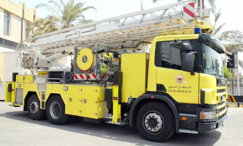 ദാർ കുലൈബിലെ കെട്ടിടത്തിൽ തീപിടിത്തം ദാർ കുലൈബിലെ കെട്ടിടത്തിൽ തീപിടിത്തം