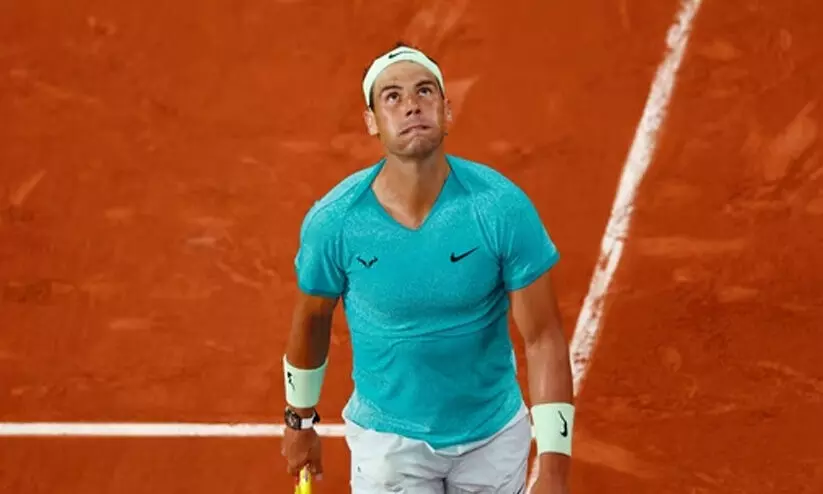 ഫ്രഞ്ച് ഓപ്പണിൽ ആദ്യ റൗണ്ടിൽ പുറത്തായി നദാൽ; കരിയറിൽ ആദ്യം