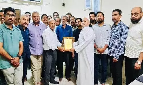 Felicitation ceremony