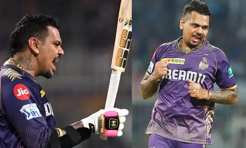 ബാറ്റ് കൊണ്ടും ബാളിലൂടെയും വിസ്മയിപ്പിച്ച് സുനിൽ നരൈൻ; ഐ.പി.എല്ലിന്റെ താരമാകുന്നത് മൂന്നാംതവണ