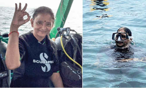 പവിഴപ്പുറ്റുകൾ തേടി കടലിലിറങ്ങി ബി.ബി.സിയുടെ ‘എർത്ത് ചാമ്പ‍്യൻ ഓഫ് ദി മന്ത്’ പുരസ്കാരം വരെ ലഭിച്ച വീട്ടമ്മ