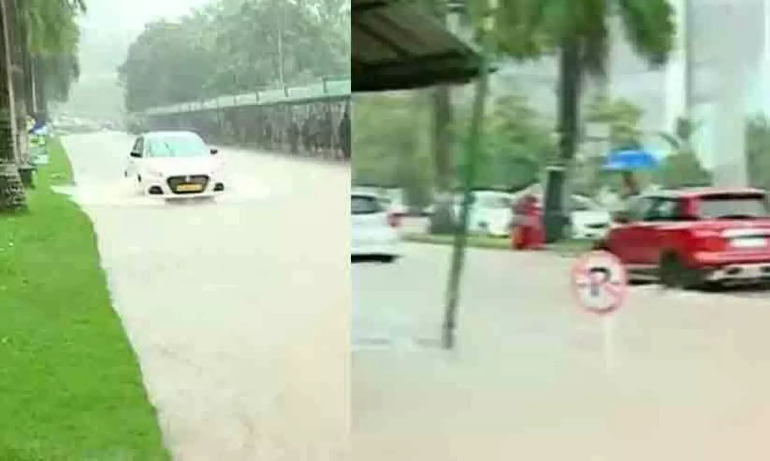 Cloudburst, heavy rain in kochi