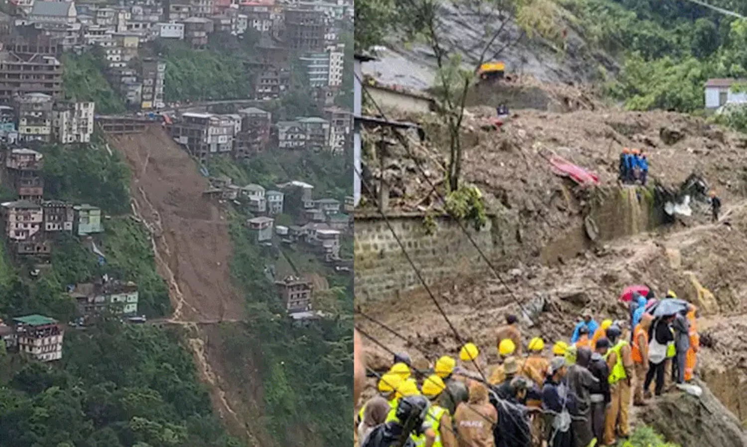 മിസോറാമിൽ വ്യാപക മണ്ണിടിച്ചിൽ; കരിങ്കൽ ക്വാറിയിടിഞ്ഞ് 17 പേർ മരിച്ചു
