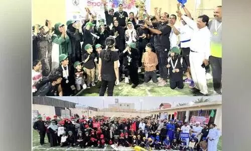 Kozhikodens Edu Sports Fest champions Mananchira team