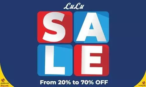 ലുലു ഹൈപ്പർമാർക്കറ്റിൽ വമ്പൻ ‘സെയിൽ’ പ്രമോഷൻ ലുലു ഹൈപ്പർമാർക്കറ്റിൽ വമ്പൻ ‘സെയിൽ’ പ്രമോഷൻ