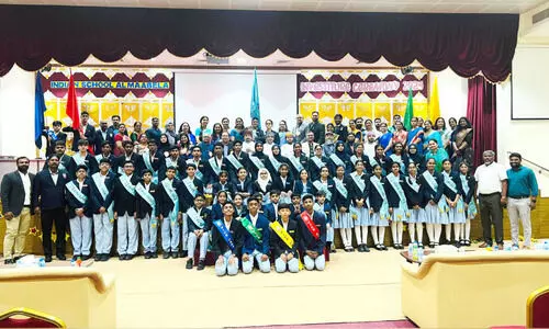 വ​ർ​ണാ​ഭ​മാ​യി ഇ​ന്ത്യ​ൻ സ്കൂ​ൾ മ​ബേ​ല കൗ​ൺ​സി​ൽ അം​ഗ​ങ്ങ​ളു​ടെ സ്ഥാ​നാ​രോ​ഹ​ണം