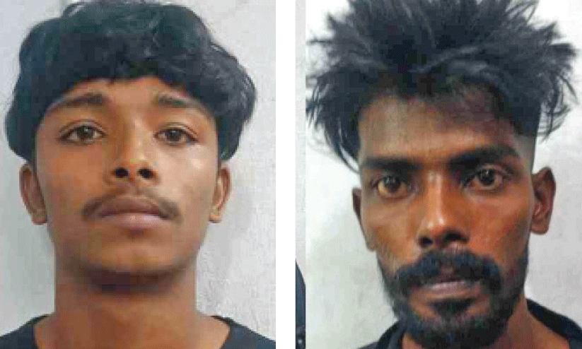 പിടിയിലായ പ്രതികൾ പിടിയിലായ പ്രതികൾ