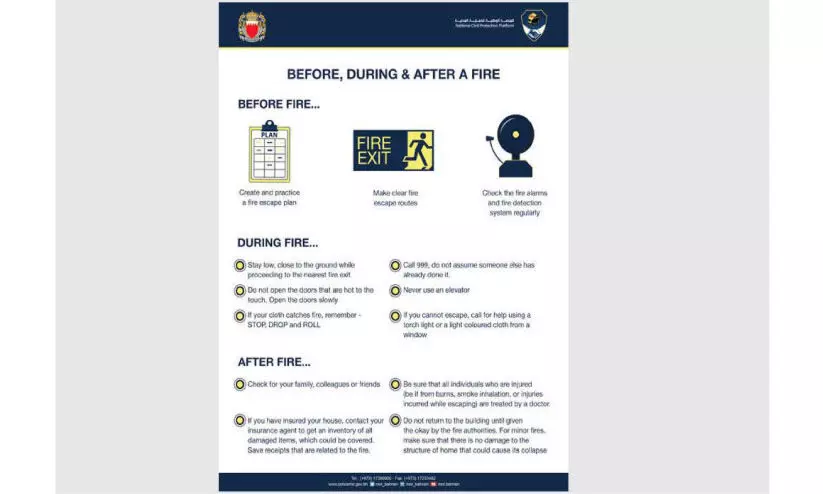 തീ​പി​ടി​ത്ത സാ​ധ്യ​ത; ജാ​ഗ്ര​ത വേ​ണം