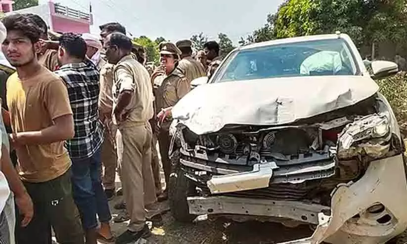 ബ്രിജ്ഭൂഷൺ സിങ്ങിന്റെ മകന്റെ അകമ്പടി വാഹനമിടിച്ച് രണ്ട് യുവാക്കൾക്ക് ദാരുണാന്ത്യം