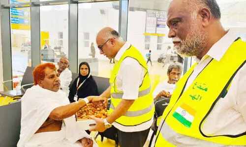 Ernakulam KMCC welcomes pilgrims