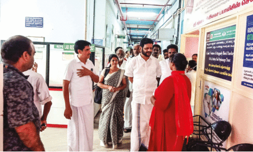 Kottathara Tribal Specialty Hospital visited by M.P.