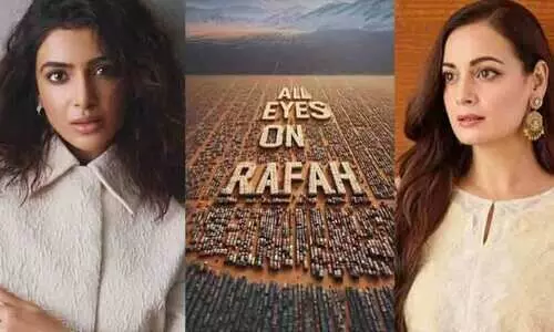 കുഞ്ഞുങ്ങ​ളുടെ ശിരസ് ഛേദിക്കുന്ന ഇസ്രായേൽ ഇവിടെ വേണ്ട; ഗസ്സയോട് ഐക്യപ്പെട്ട് ഇൻസ്റ്റഗ്രാമിൽ കാമ്പയിൻ, അണിചേർന്ന് ആലിയയും സാമന്തയുമടങ്ങുന്ന താരങ്ങൾ