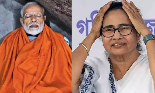 ‘കാമറയുമായി ആരെങ്കിലും ധ്യാനത്തിന് പോകുമോ?’; മോദിയെ പരിഹസിച്ച് മമത