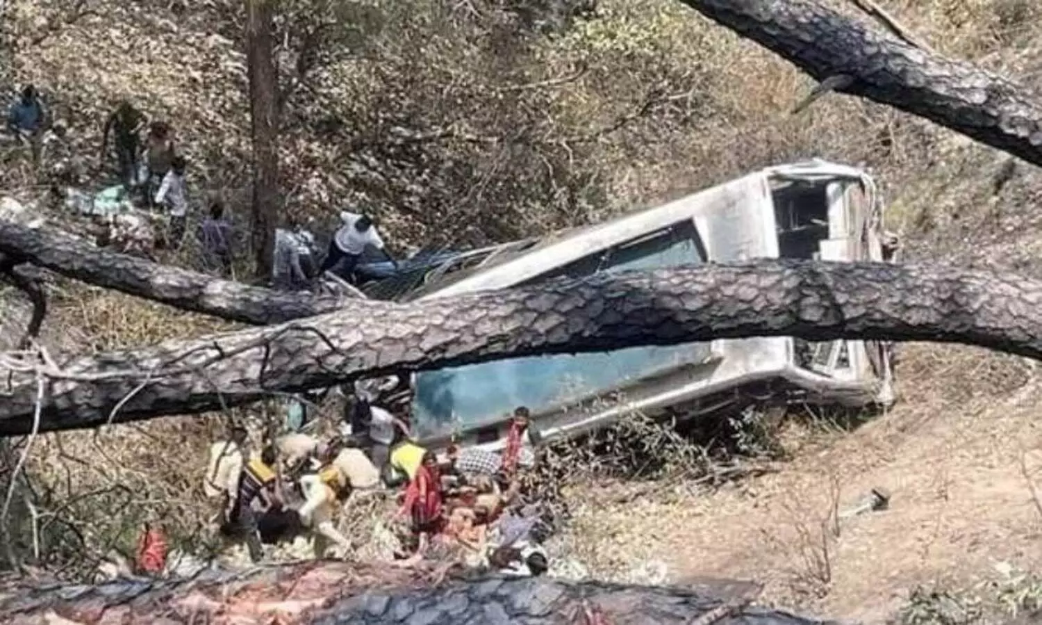 കശ്മീരിൽ ബസ് കൊക്കയിലേക്ക് മറിഞ്ഞ് 21 പേർക്ക് ദാരുണാന്ത്യം; നിരവധിപേർക്ക് പരിക്ക്