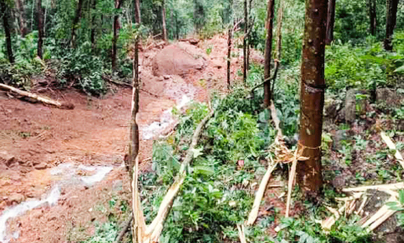 hilly areas hilly areas