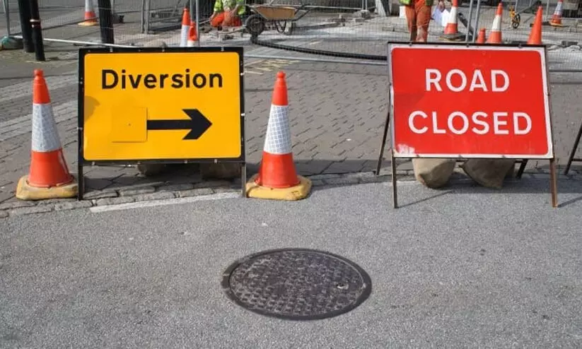 road closed 9878789 road closed 9878789