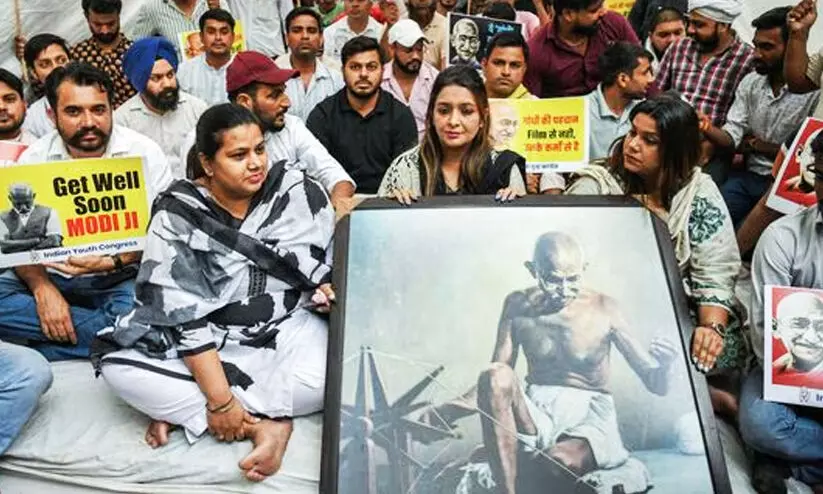 Protest against modi Protest against modi