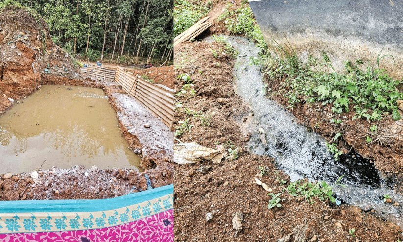 septic tank flowing septic tank flowing