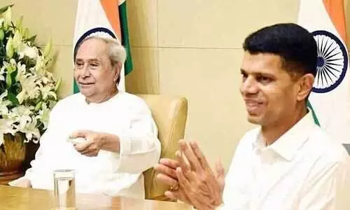 Naveen Patnaik  and V K Pandian